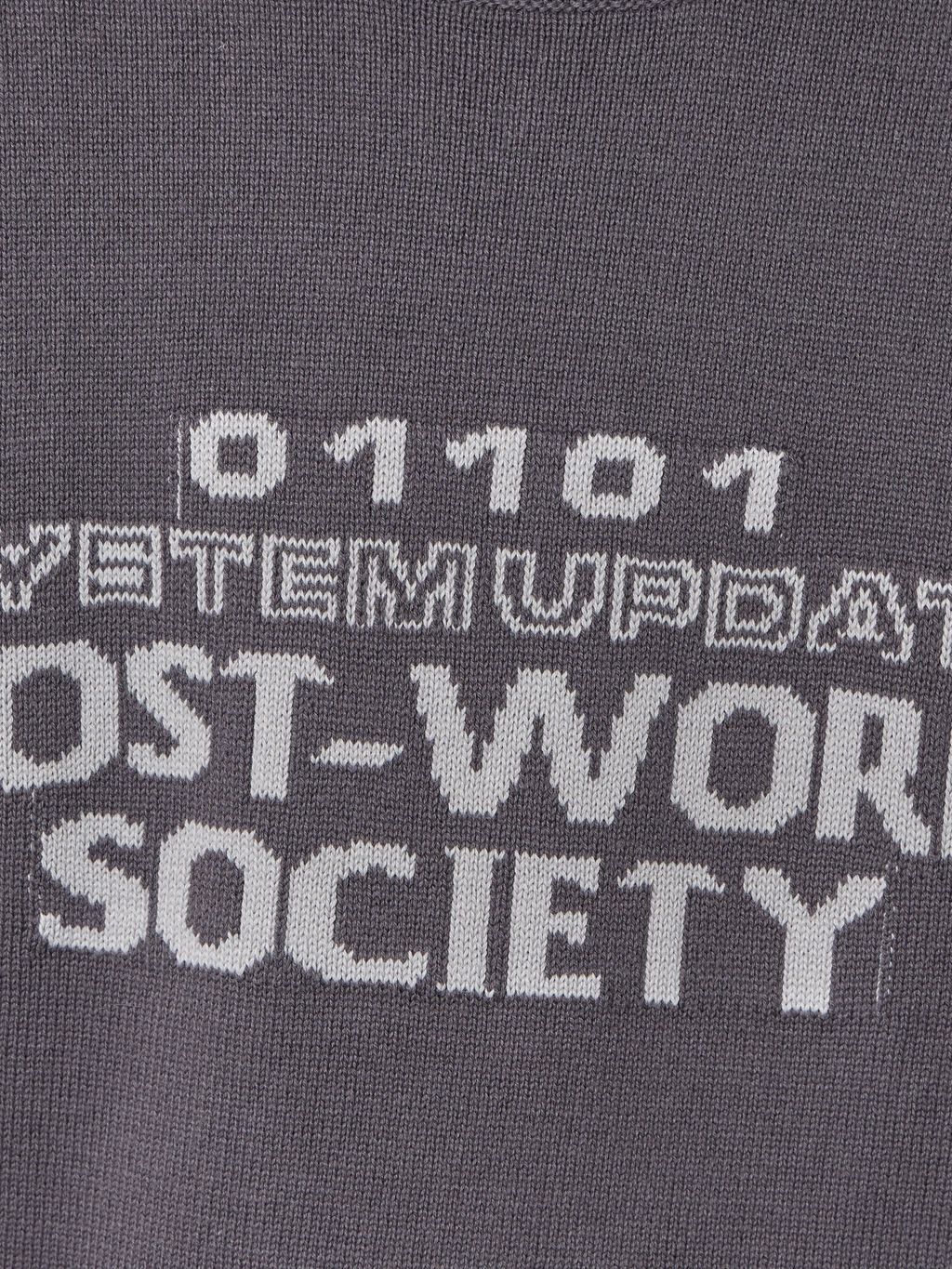 СВИТЕР STFU С КРУГЛЫМ ВЫРЕЗОМ