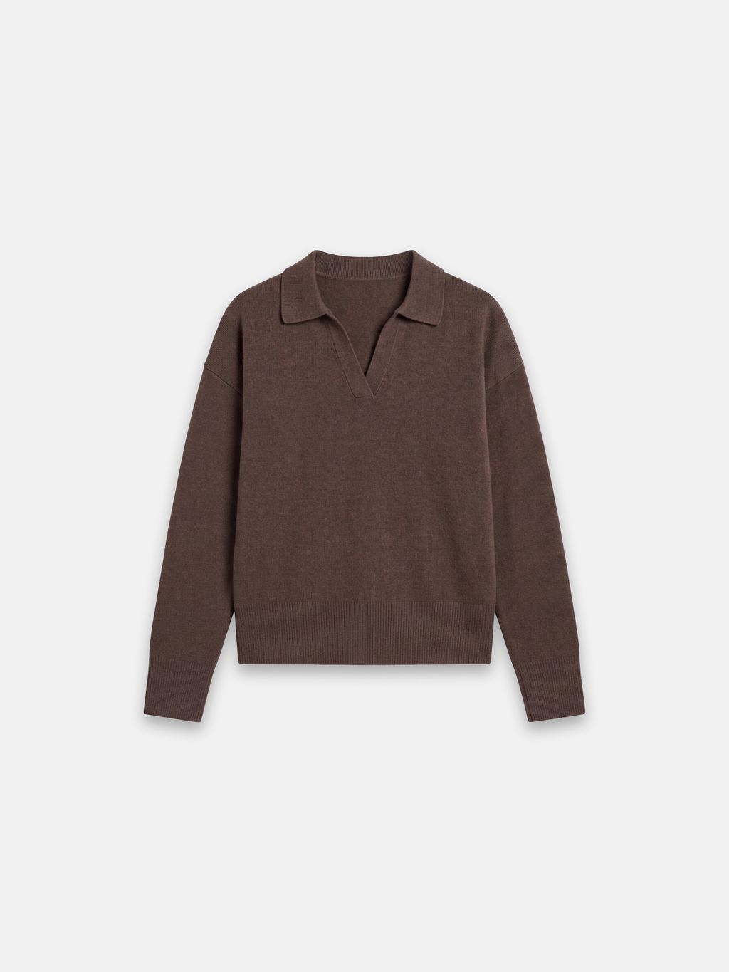 BASIC POLO SWEATER