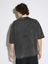 ОВЕРСАЙЗ-ФУТБОЛКА STFU С ЭФФЕКТОМ КИСЛОТНОЙ СТИРКИ И НЕОБРАБОТАННЫМ КРАЕМ - view 4