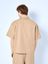 РУБАШКА С КОРОТКИМ РУКАВОМ ИЗ МЯГКОЙ ТКАНИ - view 2
