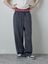 ШИРОКИЕ БРЮКИ ИЗ ТЕХНОЛОГИЧНОЙ ТКАНИ - view 1