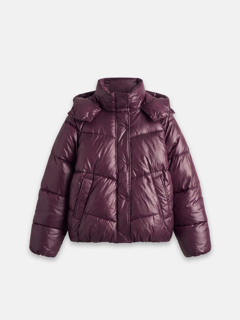 PUFFER JACKET WITH HOOD - view 6