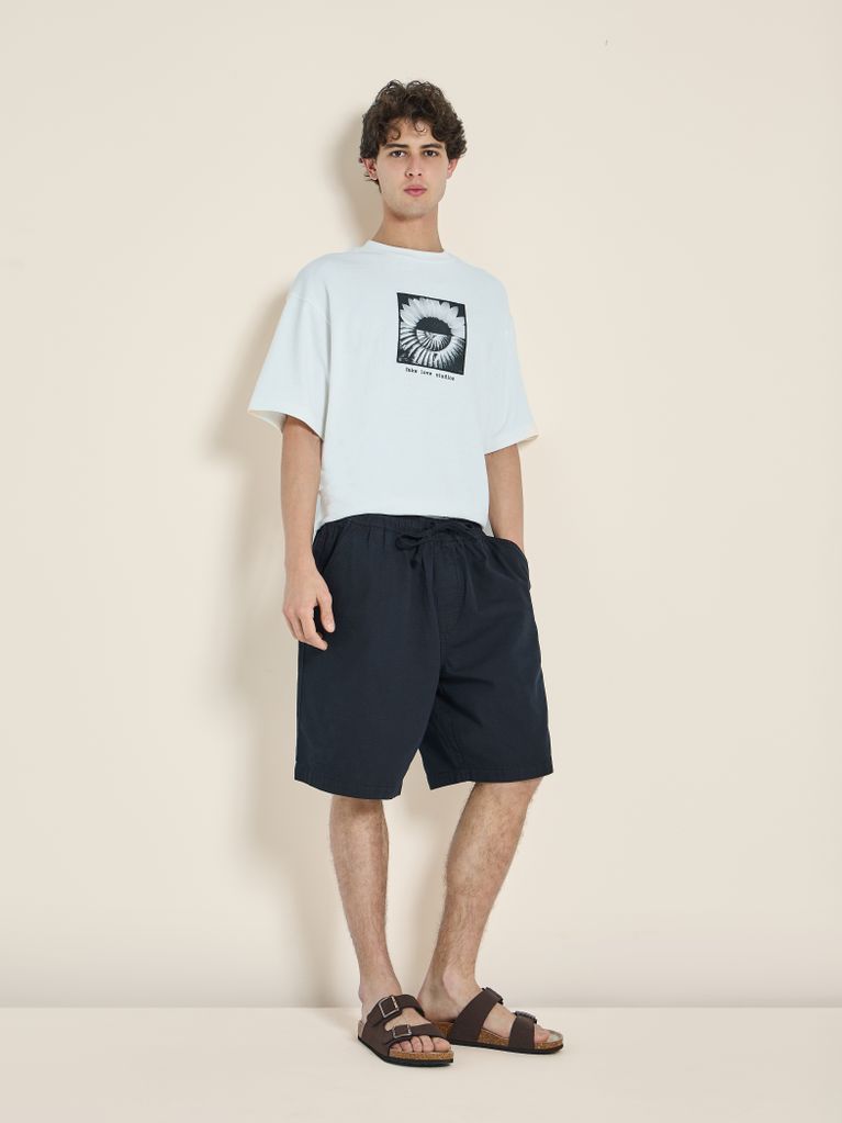 RELAXED JOGGING SHORTS - view 3