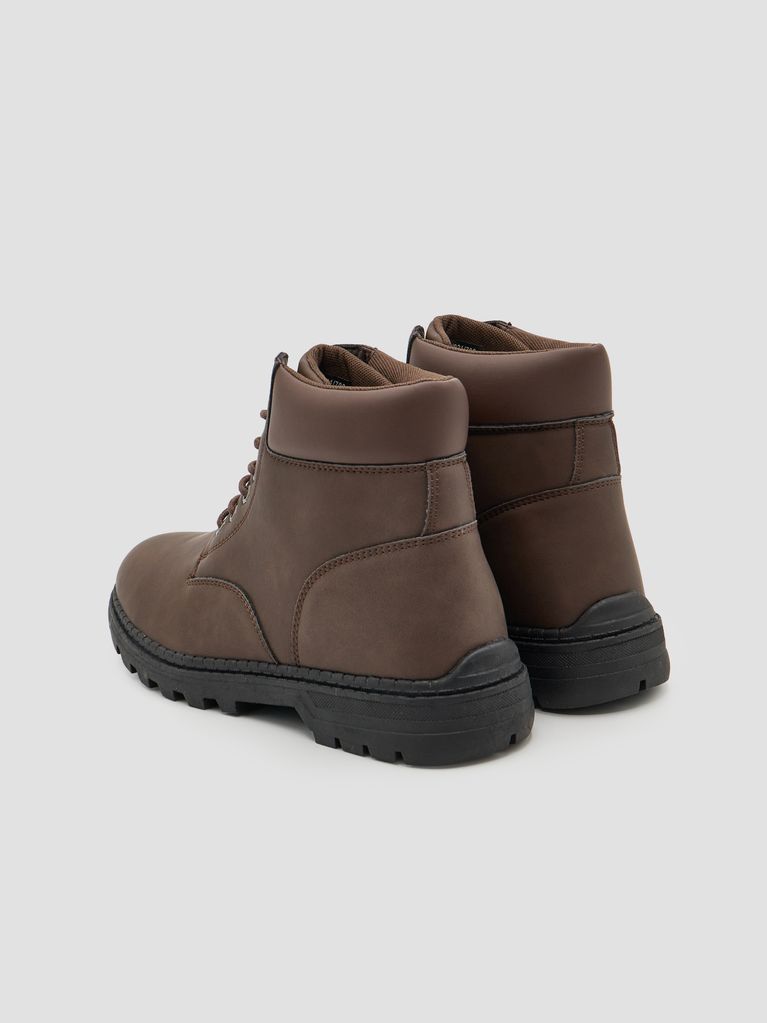 BASIC LACE UP  ANKLE BOOTS - view 4