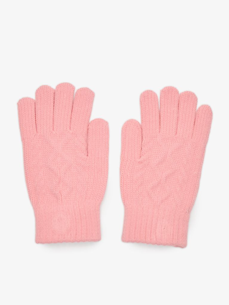 ПЕРЧАТКИ С ЖАККАРДОВЫМ УЗОРОМ - view 2
