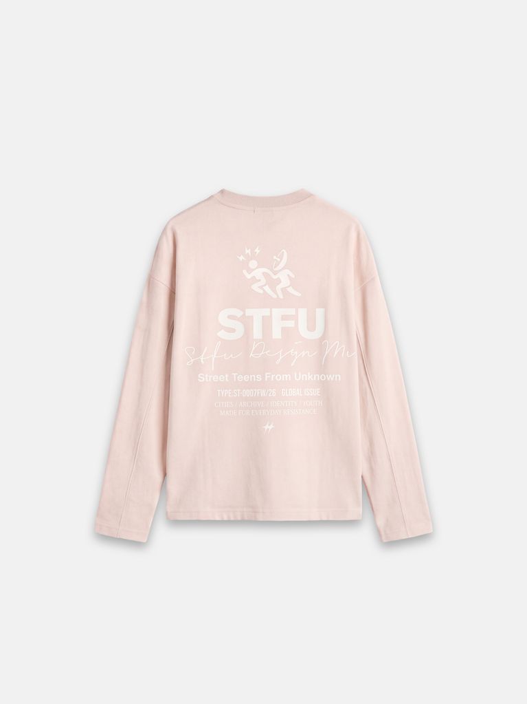 ЛОНГСЛИВ STFU ИЗ ПЛОТНОГО ХЛОПКА STFU С ПРИНТОМ - view 7