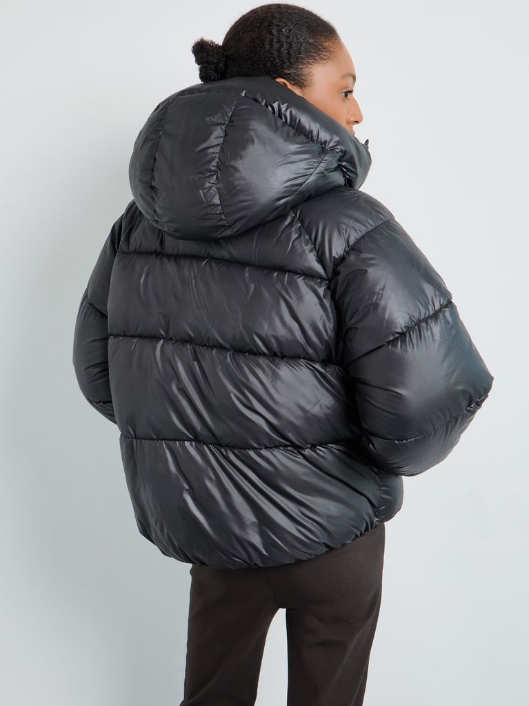 PUFFER JACKET WITH HOOD - view 4