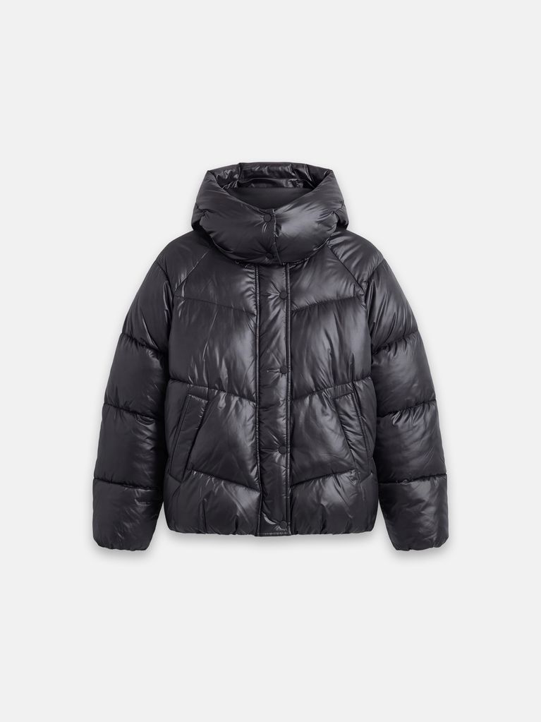 PUFFER JACKET WITH HOOD - view 6