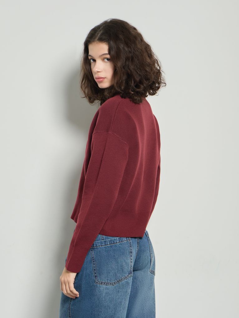 BASIC POLO SWEATER - view 2