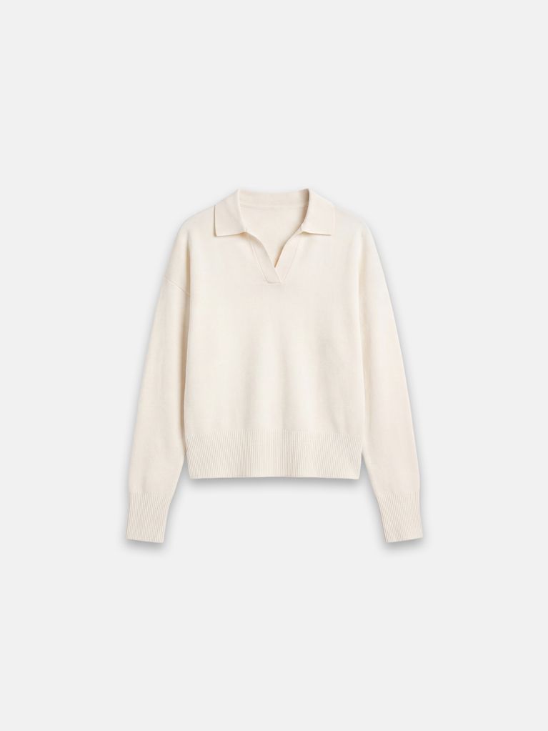 BASIC POLO SWEATER - view 6