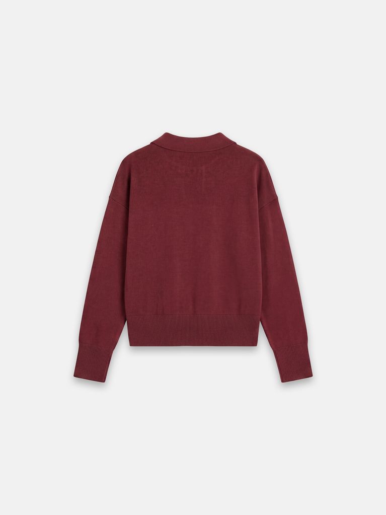 BASIC POLO SWEATER - view 7