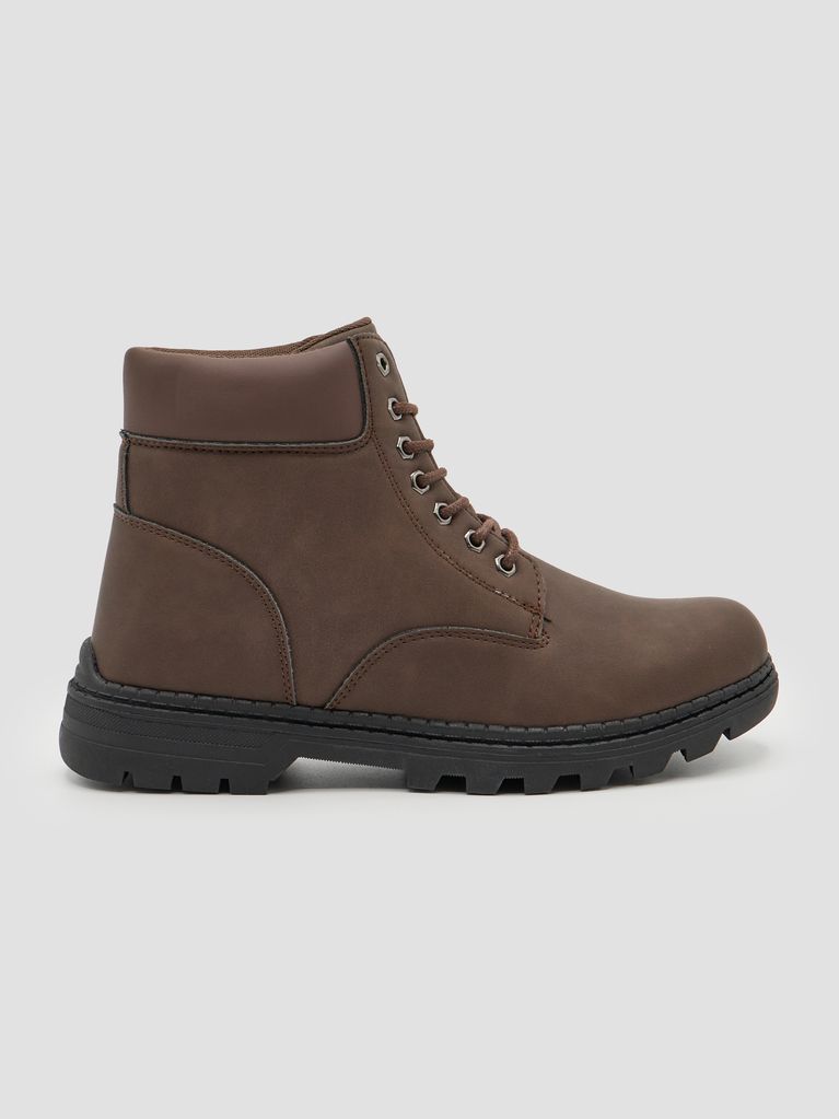 BASIC LACE UP  ANKLE BOOTS - view 2